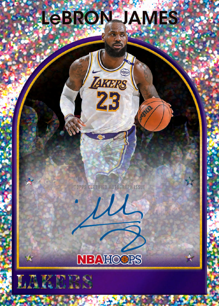 2025/26 Topps NBA Hoops Basketball Hobby 12 Box Case