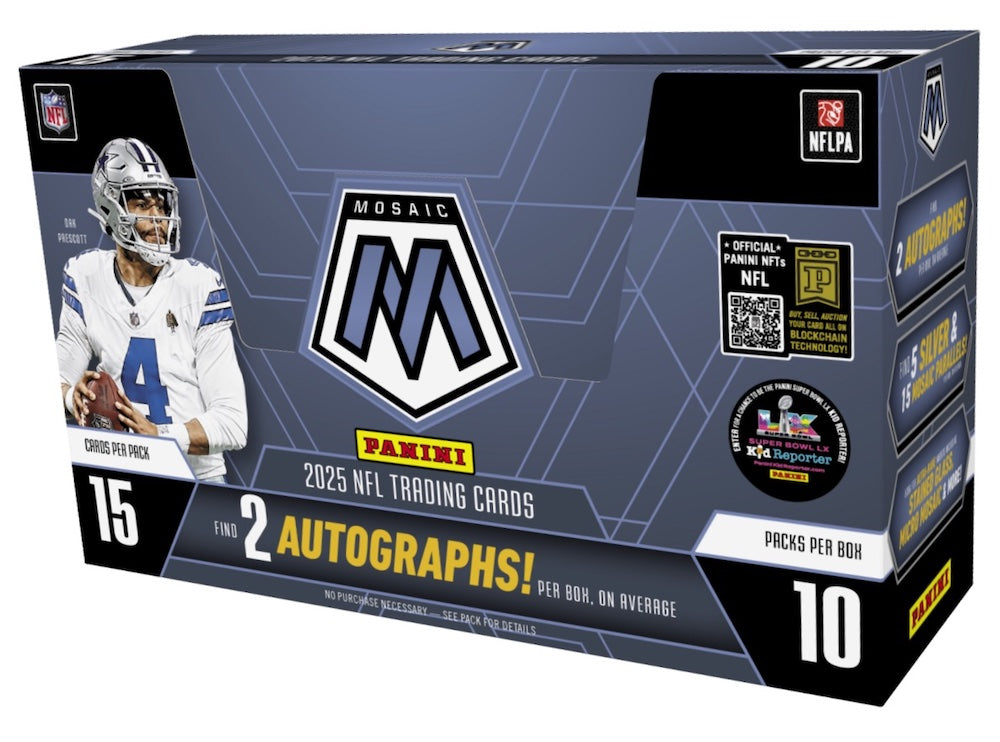 2025-Panini-Mosaic-Football-Sealed-Hobby-box
