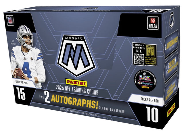 2025-Panini-Mosaic-Football-Sealed-Hobby-box