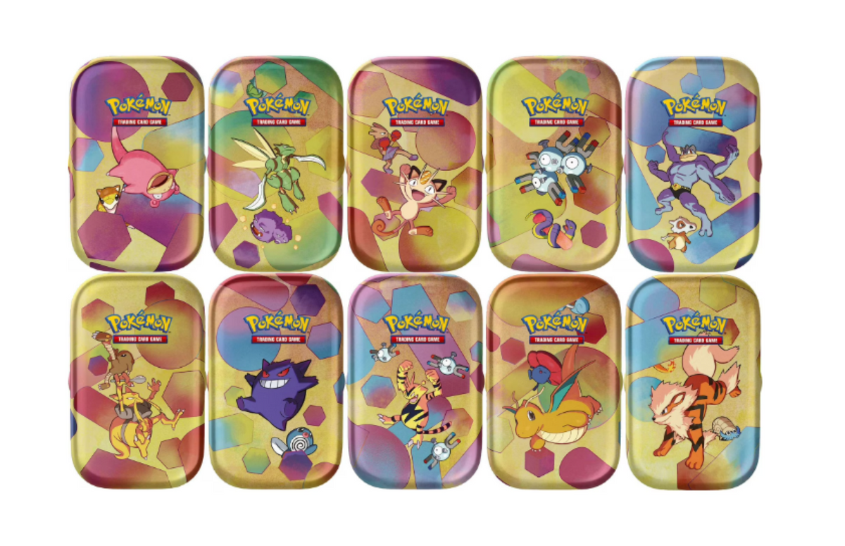 Pokemon: Scarlet & Violet 151 Mini Tin Display of 10