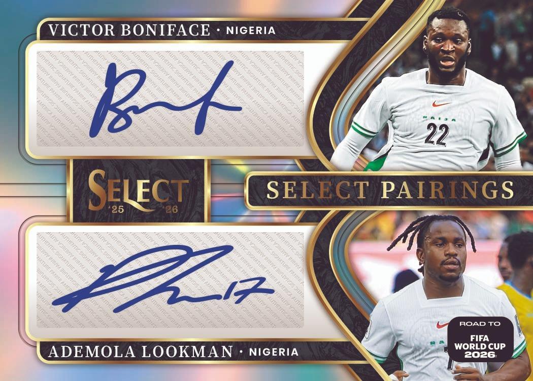2025/26 Panini Select Road To FIFA World Cup 2026 Soccer Hobby 12 Box Case