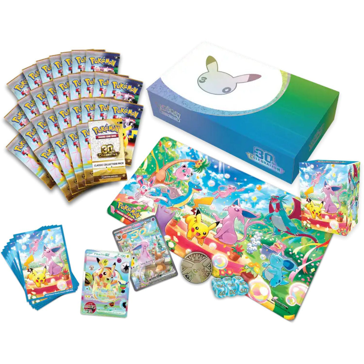 Pokemon: 30th Celebration Ultra Premium Collection (Day – Espeon ex) *Expected Release Date 11-06-2026*