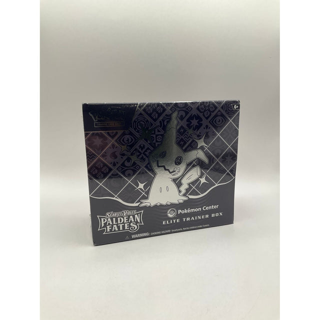Pokemon: Scarlet & Violet Paldean Fates Pokemon Center Elite Trainer Box #1 *See Pictures for Condition*