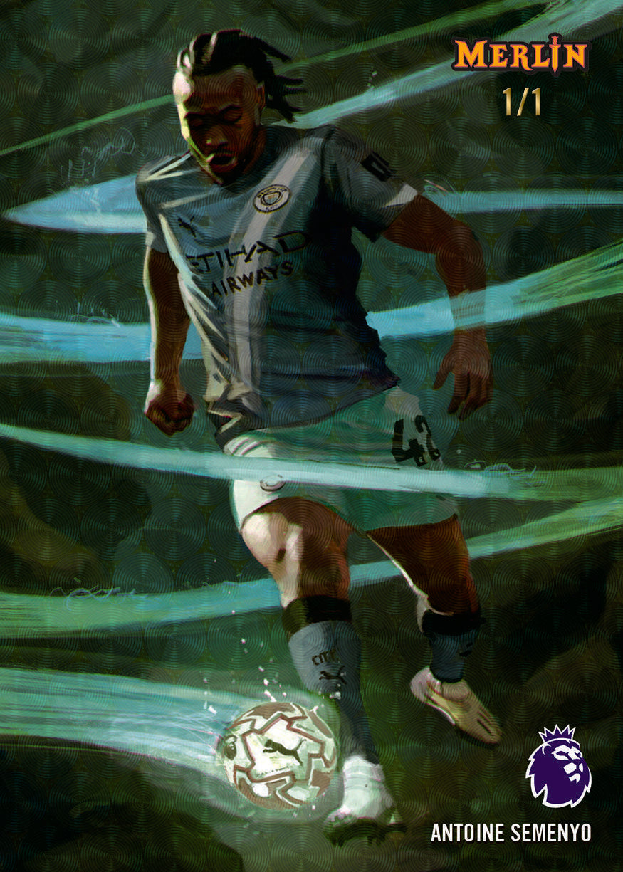 2026 Topps Merlin Premier League Soccer Hobby 12 Box Case