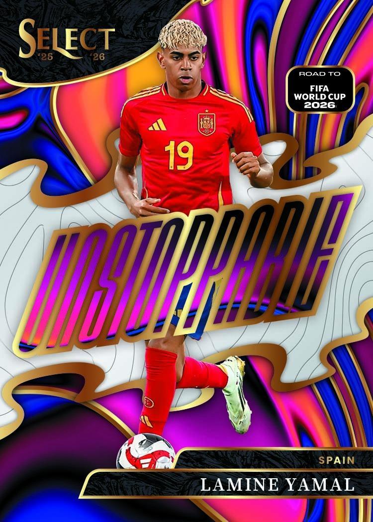 2025/26 Panini Select Road To FIFA World Cup 2026 Soccer Hobby 12 Box Case