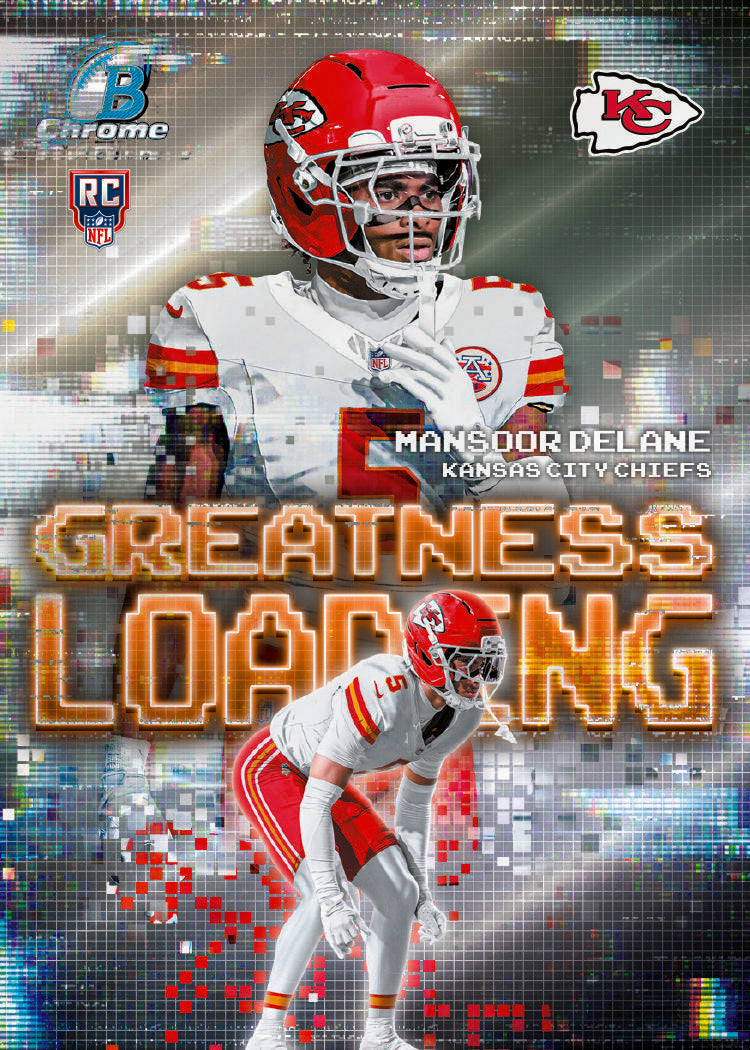 2026 Bowman Football Delight 6 Box Case